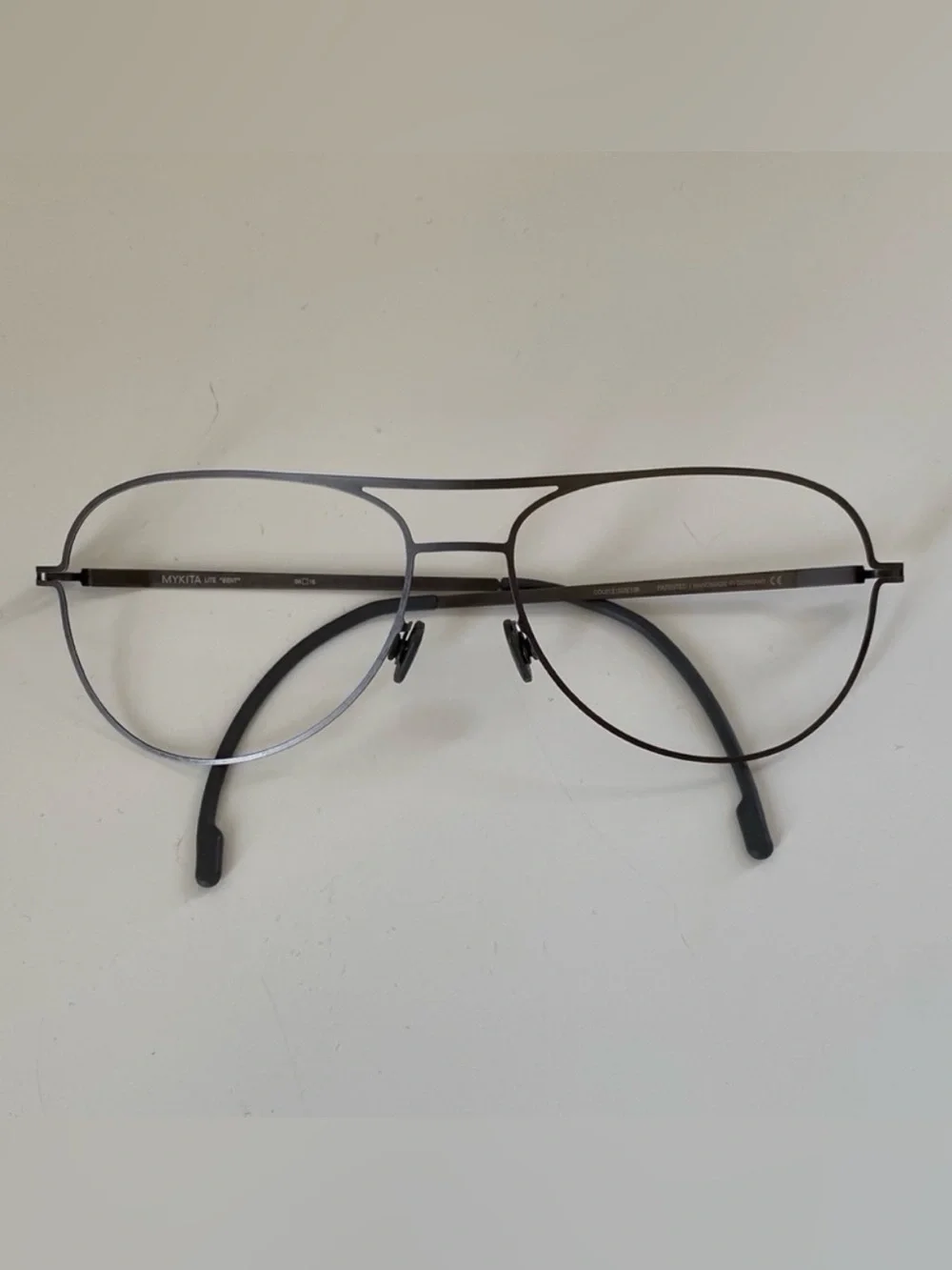 Mykita Bent Prescription Aviator Glasses from Lite Collection. Discontinued.